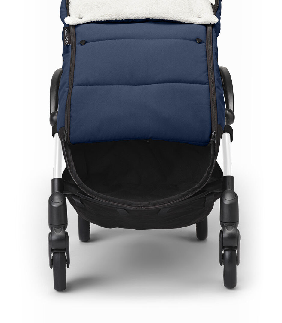 Stokke® YOYO3® 6+ Air France. White Frame. Footmuff, detail. galery image 7